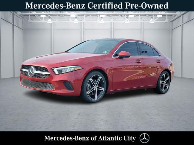 used 2021 Mercedes-Benz A-Class car, priced at $23,235