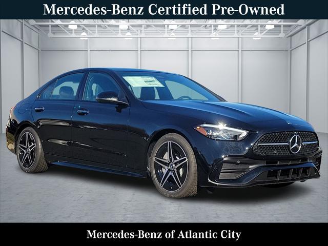 used 2024 Mercedes-Benz C-Class car, priced at $45,998
