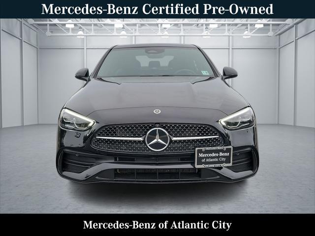 used 2024 Mercedes-Benz C-Class car, priced at $45,998
