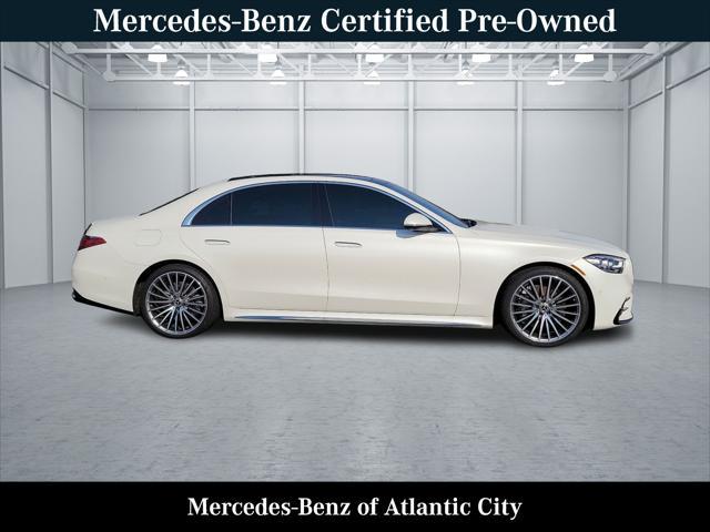 used 2023 Mercedes-Benz S-Class car, priced at $119,885