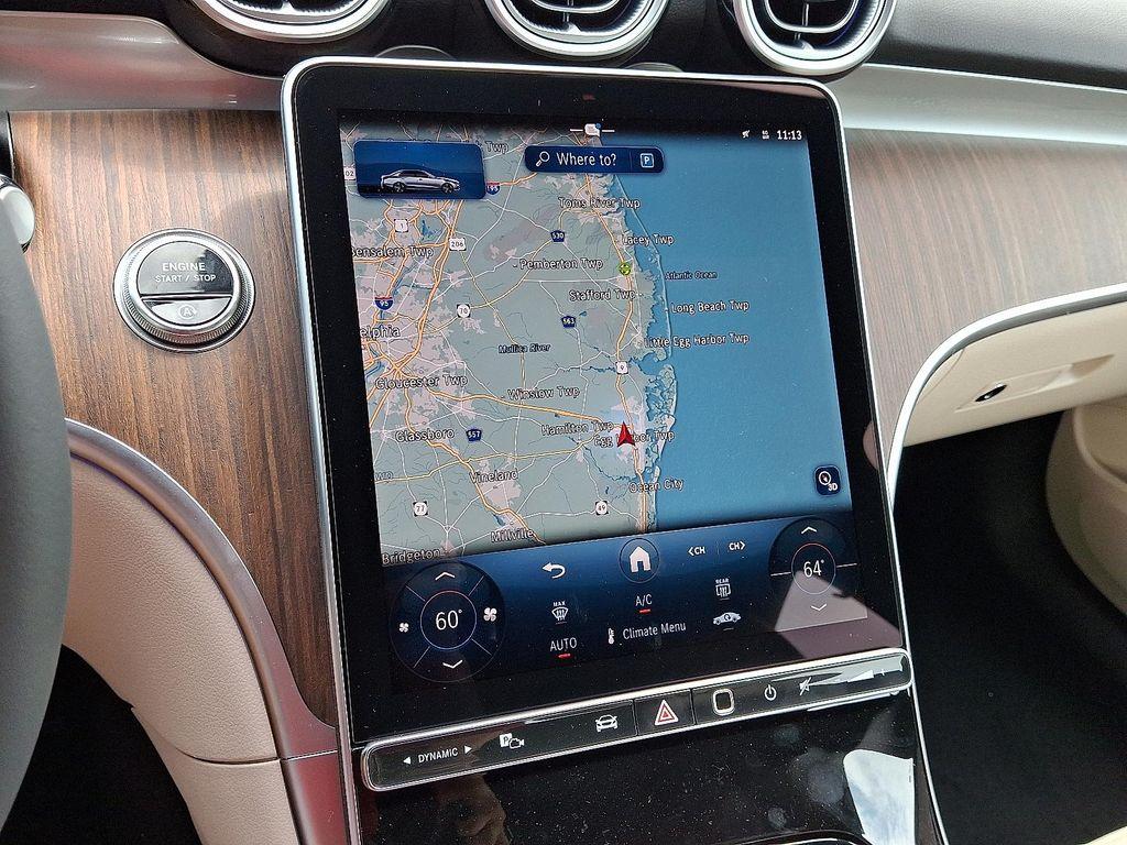 new 2025 Mercedes-Benz C-Class car, priced at $54,885