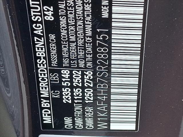 new 2025 Mercedes-Benz C-Class car, priced at $54,885