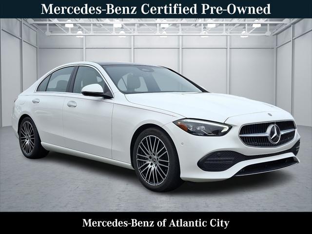 used 2022 Mercedes-Benz C-Class car, priced at $35,998