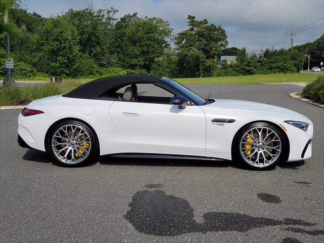 used 2022 Mercedes-Benz AMG SL 63 car, priced at $124,998