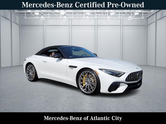 used 2022 Mercedes-Benz AMG SL 63 car, priced at $124,998