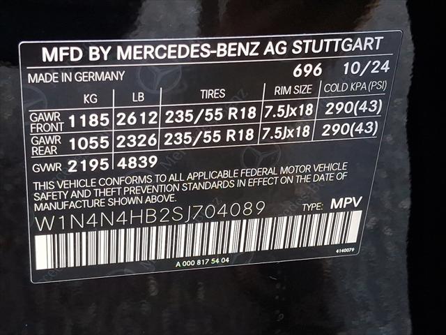 new 2025 Mercedes-Benz GLA 250 car, priced at $47,295