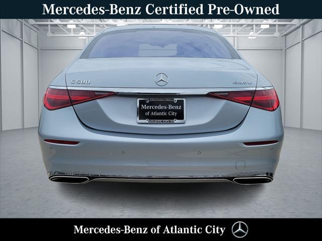 used 2022 Mercedes-Benz S-Class car, priced at $93,742