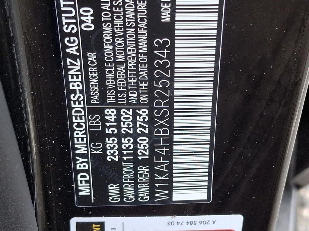 new 2025 Mercedes-Benz C-Class car, priced at $52,050