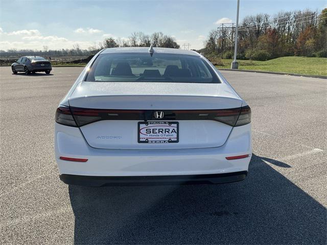 new 2025 Honda Accord car, priced at $29,845