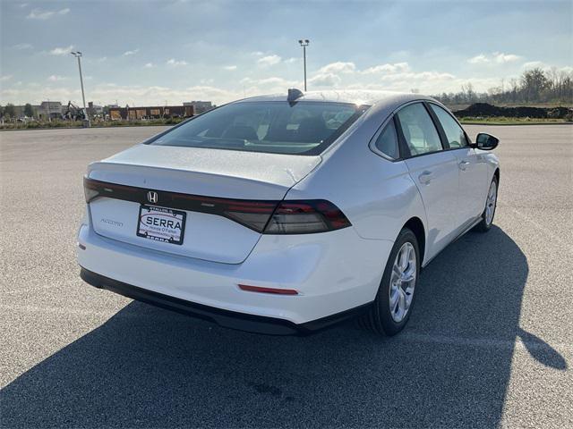 new 2025 Honda Accord car, priced at $29,845