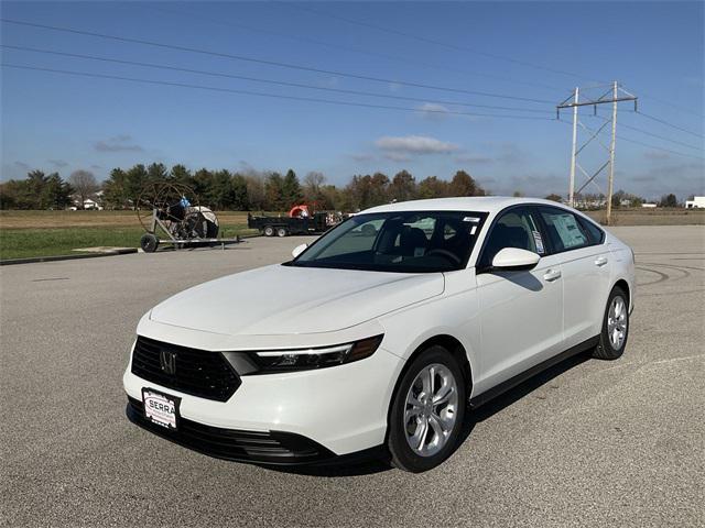 new 2025 Honda Accord car, priced at $29,845