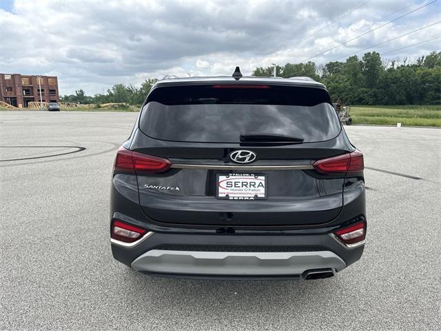 used 2019 Hyundai Santa Fe car, priced at $17,277