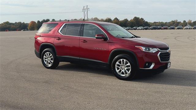 used 2021 Chevrolet Traverse car, priced at $23,977