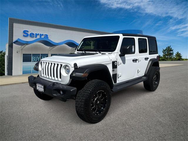 used 2018 Jeep Wrangler Unlimited car, priced at $22,677