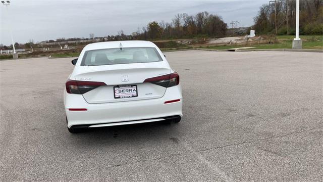 new 2025 Honda Civic car, priced at $30,300