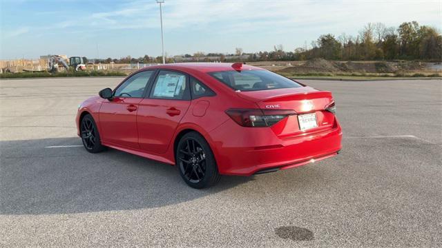 new 2025 Honda Civic Hybrid car, priced at $30,100