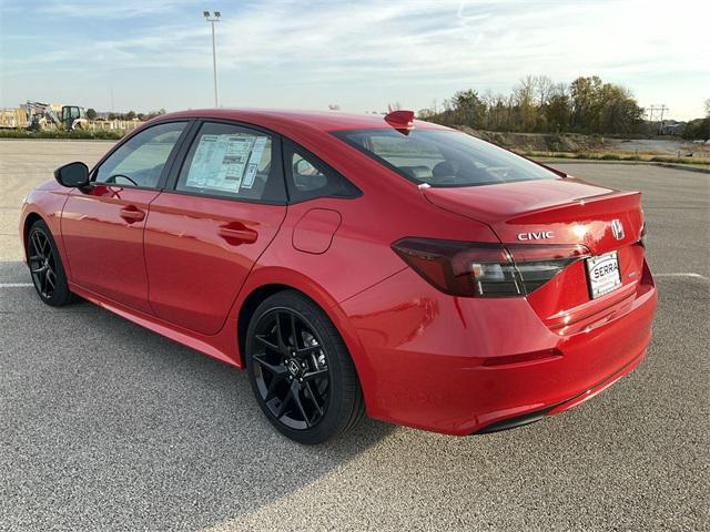 new 2025 Honda Civic Hybrid car, priced at $30,100