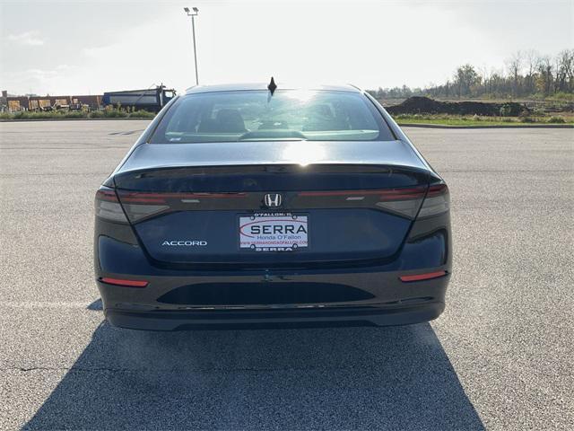 new 2025 Honda Accord car, priced at $31,710