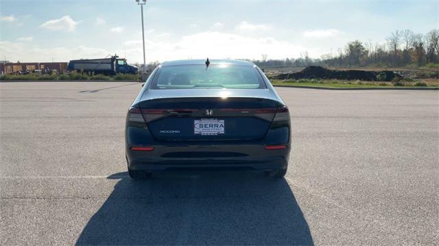 new 2025 Honda Accord car, priced at $31,710