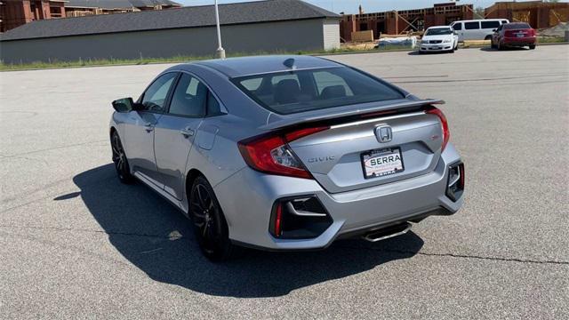 used 2020 Honda Civic Si car, priced at $25,877