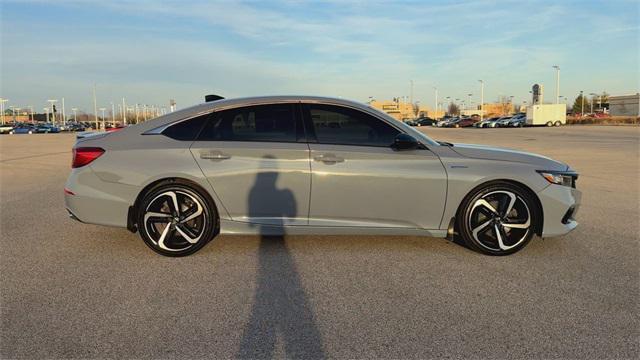 used 2022 Honda Accord Hybrid car, priced at $27,577