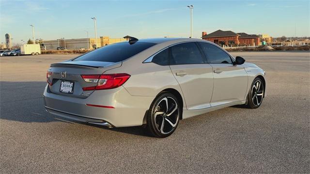 used 2022 Honda Accord Hybrid car, priced at $27,577