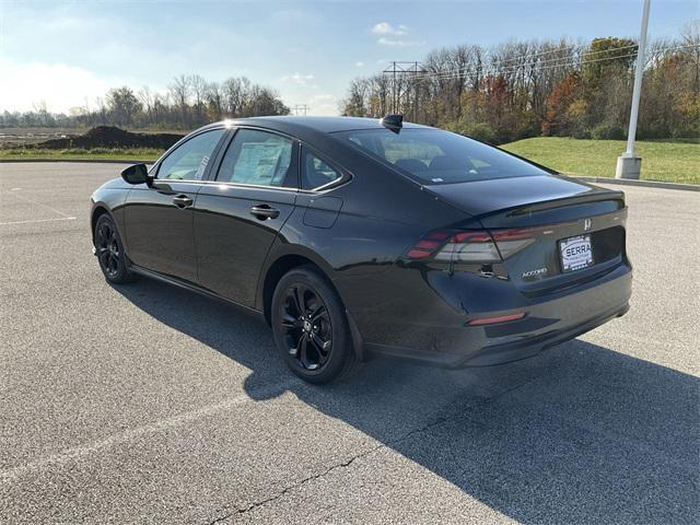 new 2025 Honda Accord car, priced at $31,655