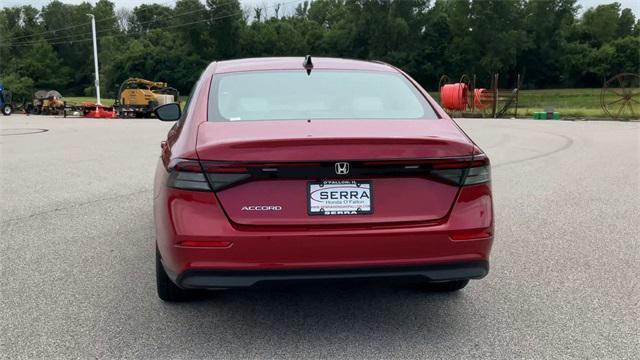 new 2025 Honda Accord car, priced at $32,210