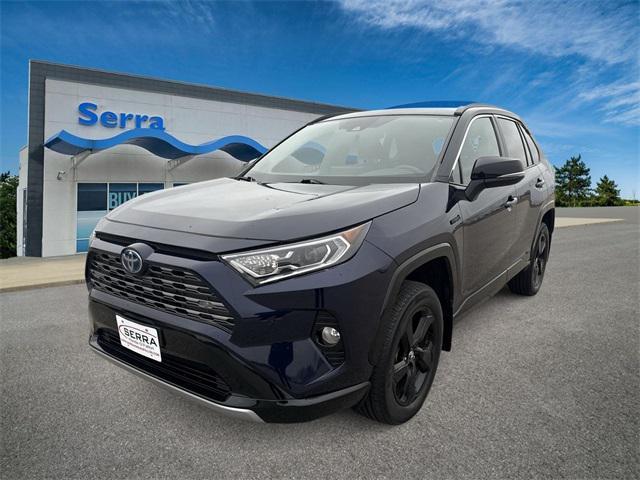 used 2021 Toyota RAV4 Hybrid car, priced at $35,377