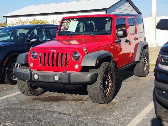 used 2015 Jeep Wrangler Unlimited car, priced at $15,777