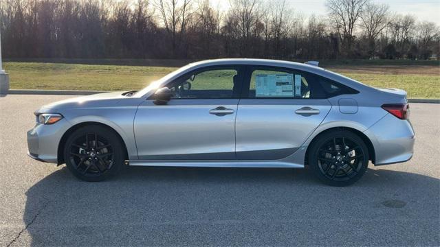 new 2025 Honda Civic Hybrid car, priced at $30,100