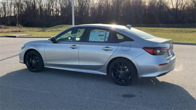 new 2025 Honda Civic Hybrid car, priced at $30,100