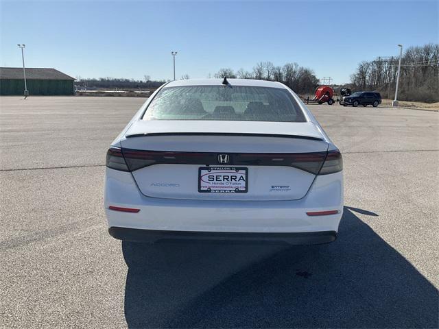 new 2025 Honda Accord Hybrid car, priced at $35,260