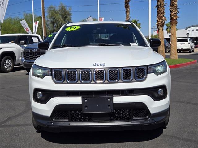 used 2024 Jeep Compass car, priced at $22,724