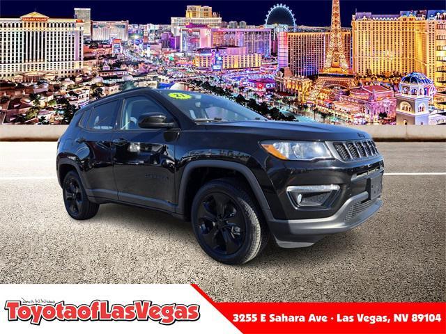 used 2021 Jeep Compass car, priced at $21,759