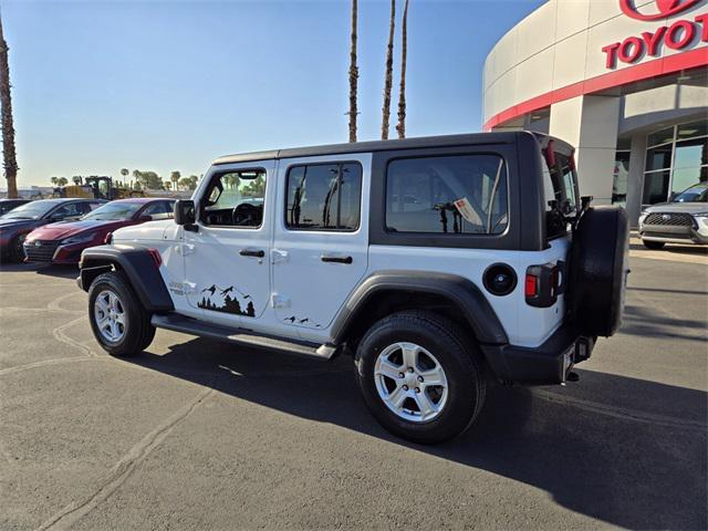 used 2020 Jeep Wrangler Unlimited car, priced at $28,589