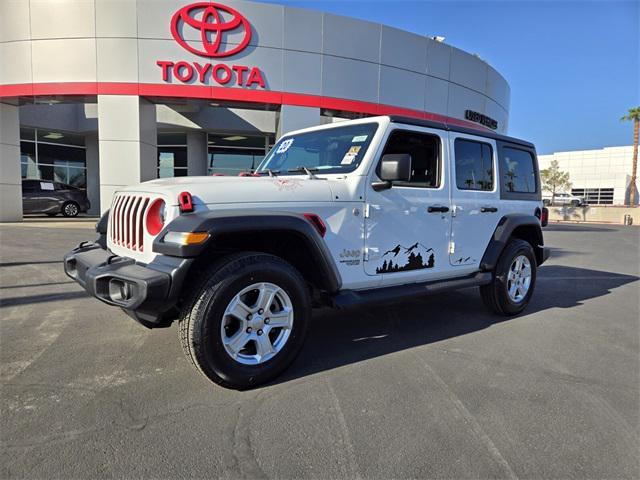 used 2020 Jeep Wrangler Unlimited car, priced at $28,589