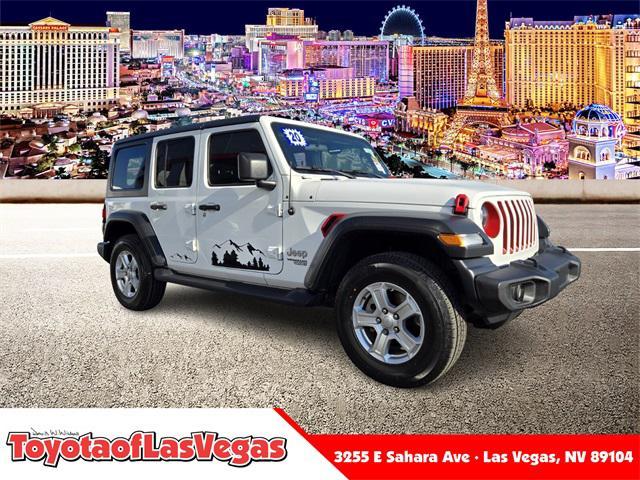 used 2020 Jeep Wrangler Unlimited car, priced at $28,589