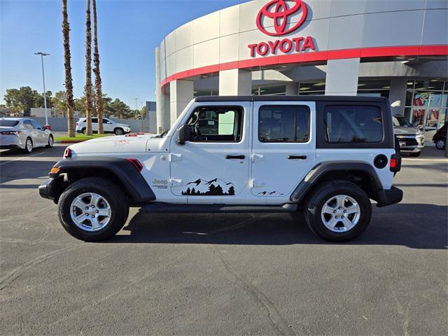 used 2020 Jeep Wrangler Unlimited car, priced at $28,589