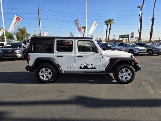 used 2020 Jeep Wrangler Unlimited car, priced at $28,589