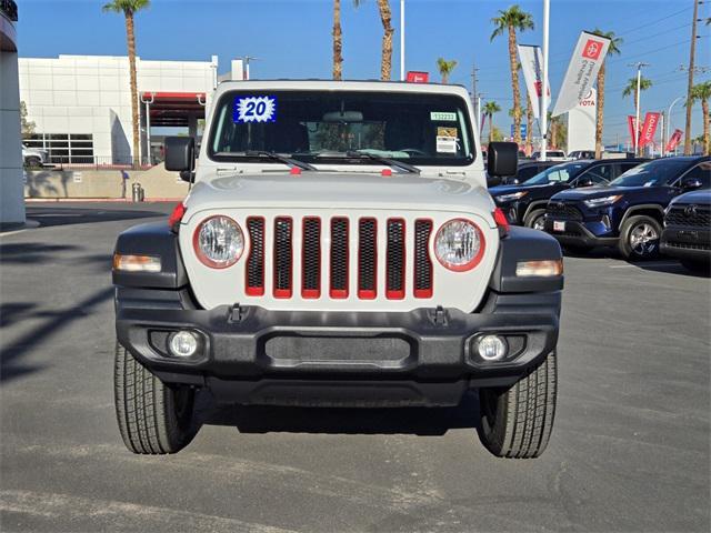 used 2020 Jeep Wrangler Unlimited car, priced at $28,589