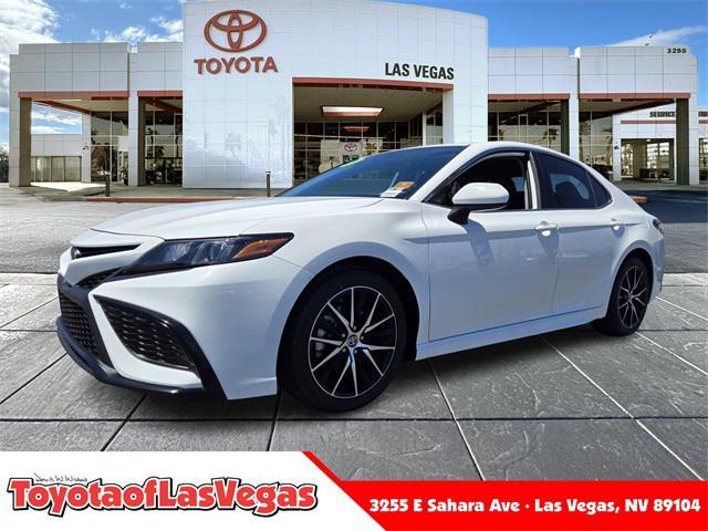 used 2021 Toyota Camry car, priced at $23,059