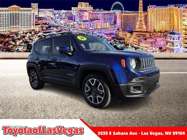 used 2018 Jeep Renegade car, priced at $16,888