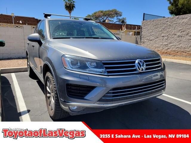 used 2015 Volkswagen Touareg car, priced at $17,988