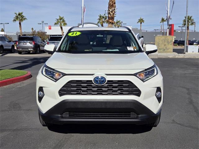 used 2021 Toyota RAV4 Hybrid car, priced at $35,549