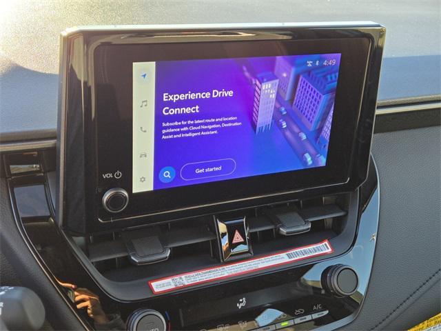 new 2025 Toyota GR Corolla car, priced at $43,129