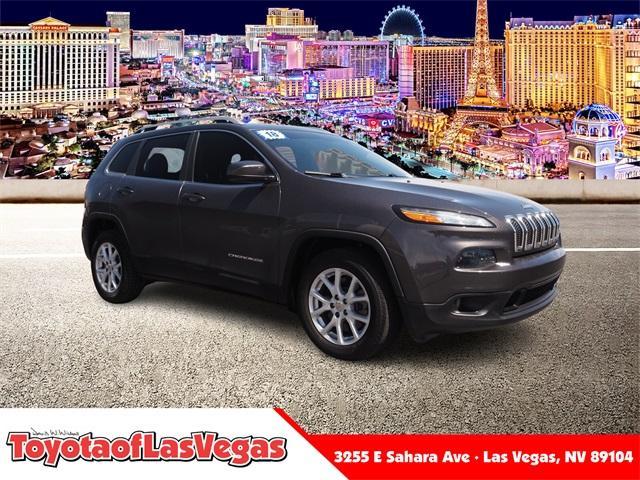 used 2018 Jeep Cherokee car, priced at $16,817