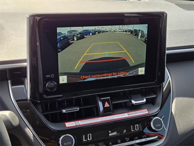 new 2025 Toyota Corolla Cross car, priced at $33,748