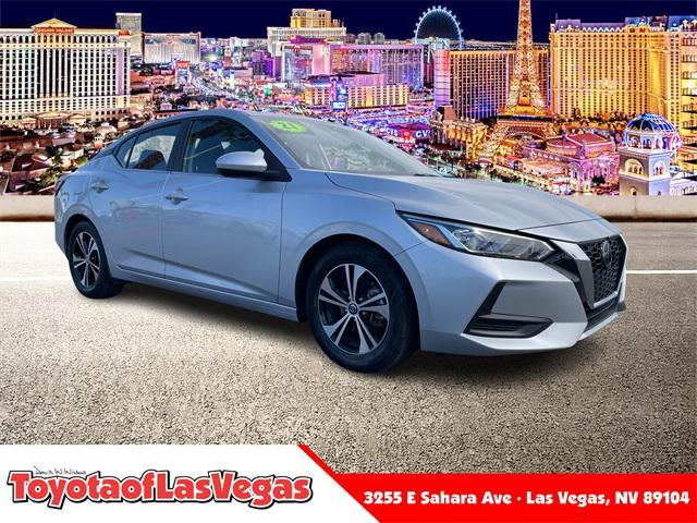 used 2021 Nissan Sentra car, priced at $15,489