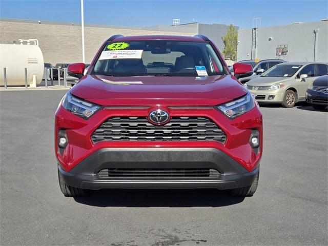 used 2022 Toyota RAV4 car, priced at $32,500